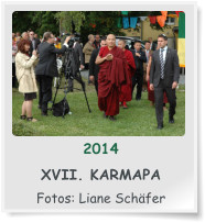 2014  XVII. KARMAPA  Fotos: Liane Schfer