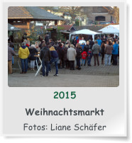 2015  Weihnachtsmarkt  Fotos: Liane Schfer
