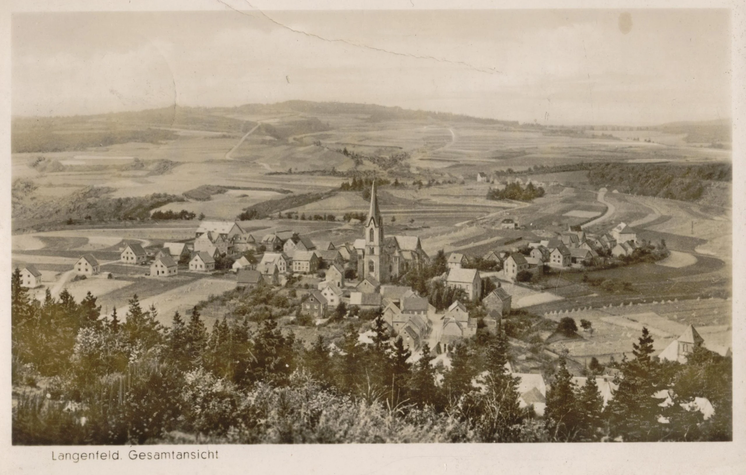 Historische Bilder - Postkarten Langenfeld - Postkarte 36