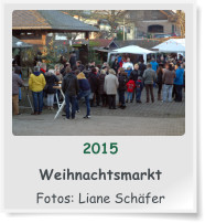 2015  Weihnachtsmarkt  Fotos: Liane Schfer